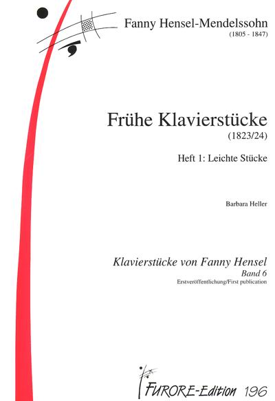 Frühe Klavierstücke #1: Leichte Stücke, Partitur/ Score - cliquer ici Frühe Klavierstücke #1: Leichte Stücke, Partitur/ Score - cliquer ici
