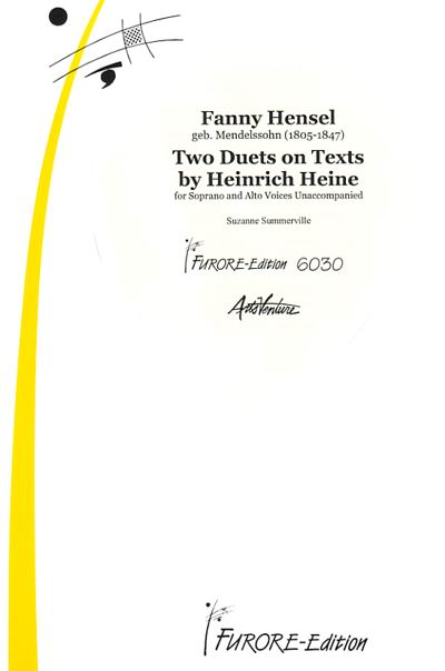 2 Duets on Texts by Heinrich Heine - cliquer ici