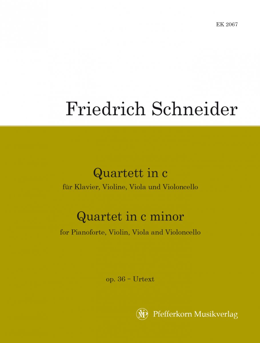 Klavierquartett in c-Moll - cliquer ici Klavierquartett in c-Moll - cliquer ici