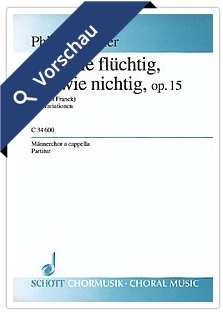 Ach wie flüchtig, ach wie nichtig - cliquer ici Ach wie flüchtig, ach wie nichtig - cliquer ici