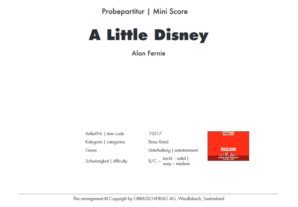 A Little Disney - cliquer ici