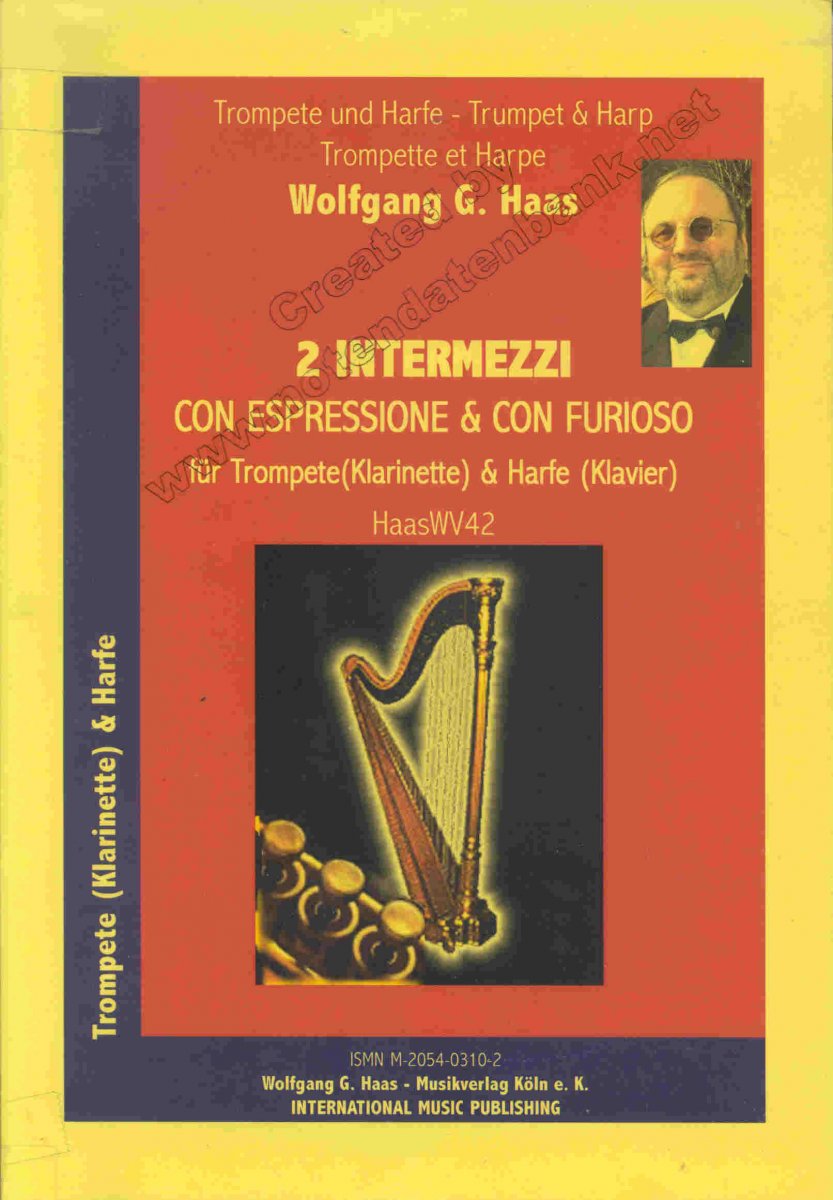 2 Intermezzi - cliquer ici 2 Intermezzi - cliquer ici