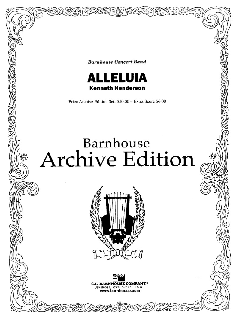 Alleluia - cliquer ici