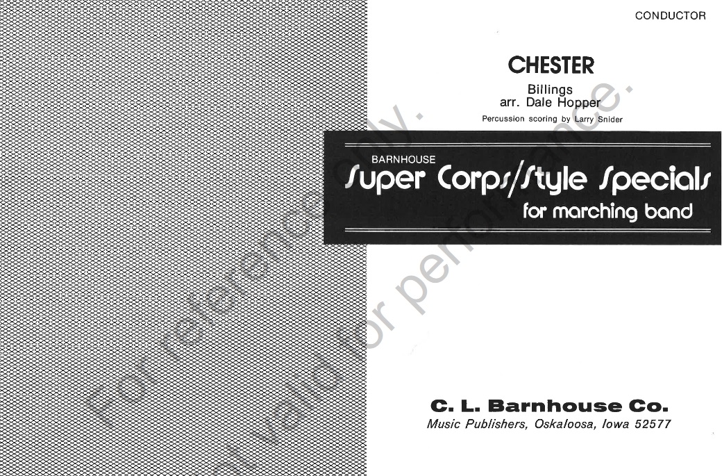 Chester - cliquer ici