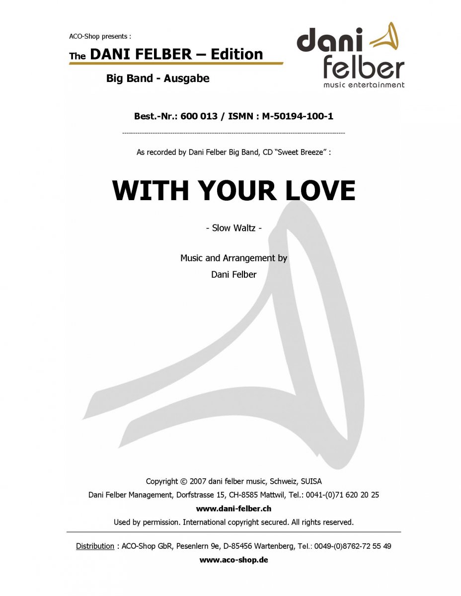 With Your Love - cliquer ici With Your Love - cliquer ici