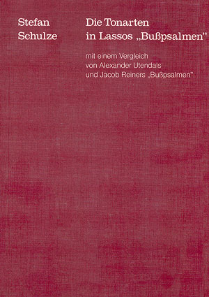 Die Tonarten in Lassos Busspsalmen - cliquer ici