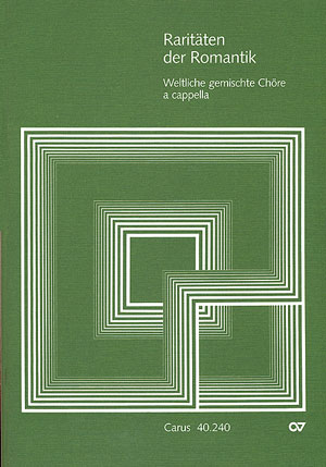 Raritäten der Romantik, Heft I - cliquer ici Raritäten der Romantik, Heft I - cliquer ici