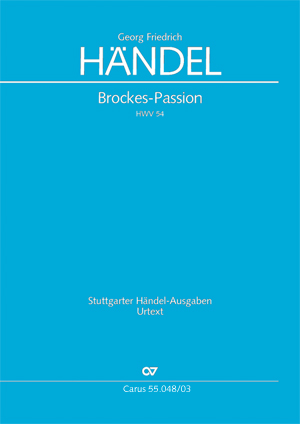 Brockes-Passion. 'Der fr die Snde der Welt gemarterte und sterbende Jesu' - cliquer ici