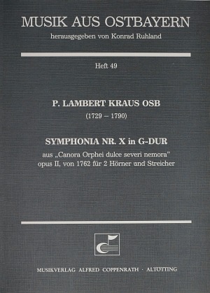 Symphonia Nr. X in G-Dur - cliquer ici