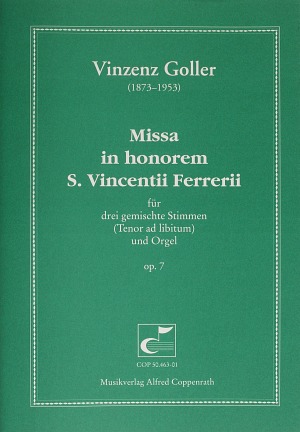 Missa in honorem Sancti Vincentii Ferrerii - cliquer ici