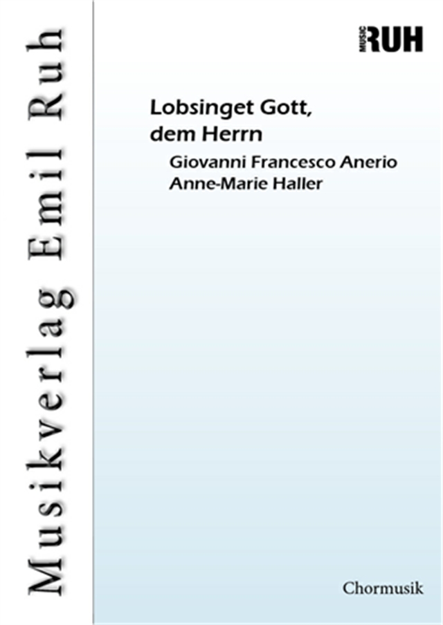 Lobsinget Gott, dem Herrn - cliquer ici