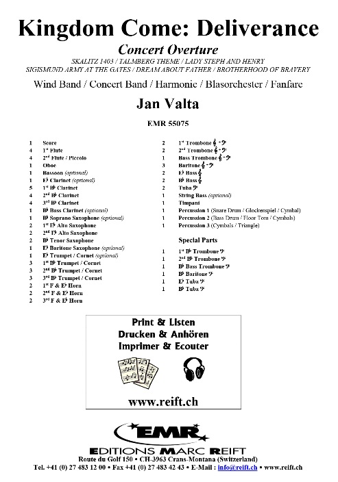 Kingdom Come: Deliverance (Concert Overture) - cliquer ici