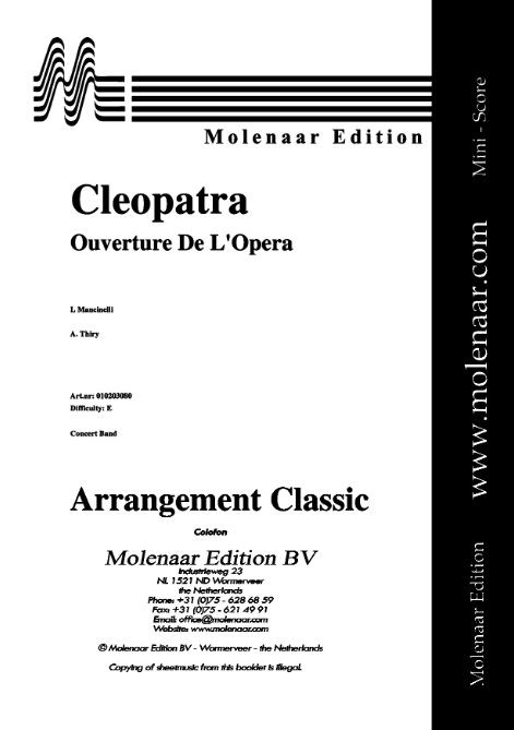 Cleopatra (Cleopatre) - cliquer ici