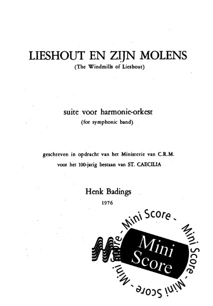 Lieshout en zijn Molens - cliquer ici
