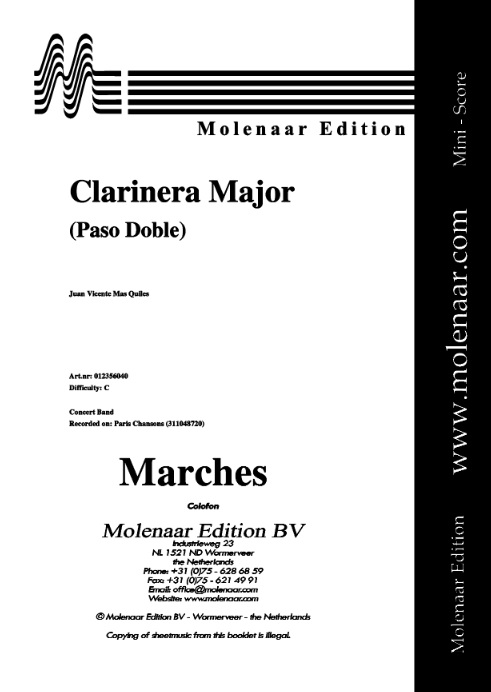 Clarinera Major - cliquer ici