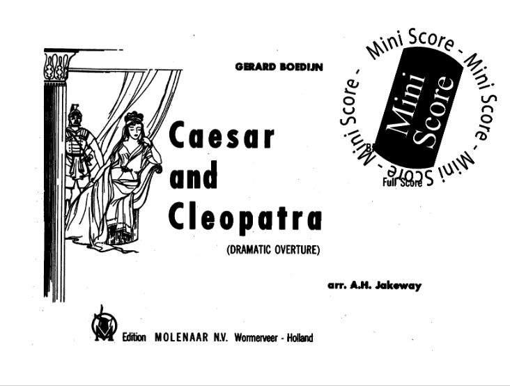 Caesar and Cleoptra - cliquer ici