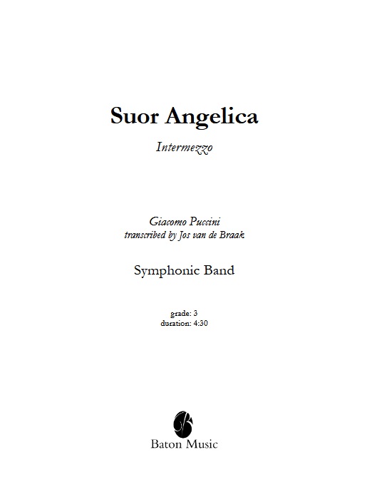 Suor Angelica (Intermezzo) - cliquer ici