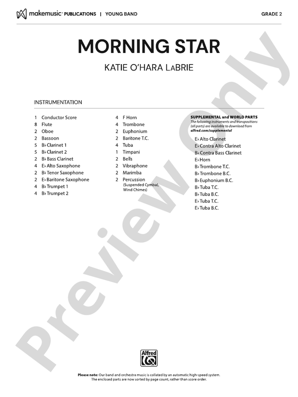 Morning Star - cliquer ici