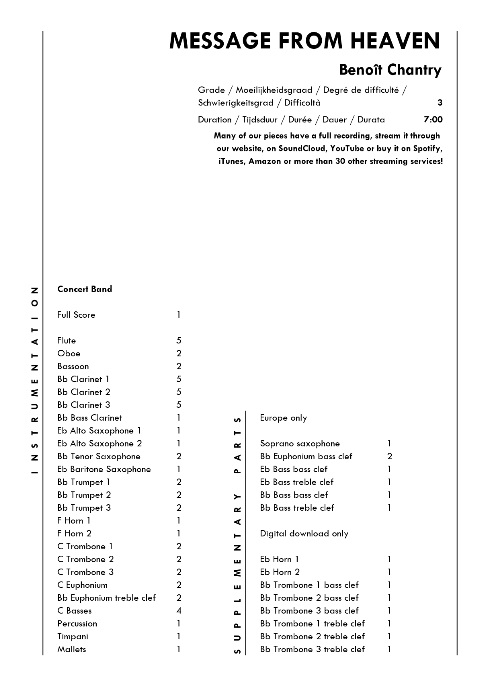 Message from Heaven - cliquer ici