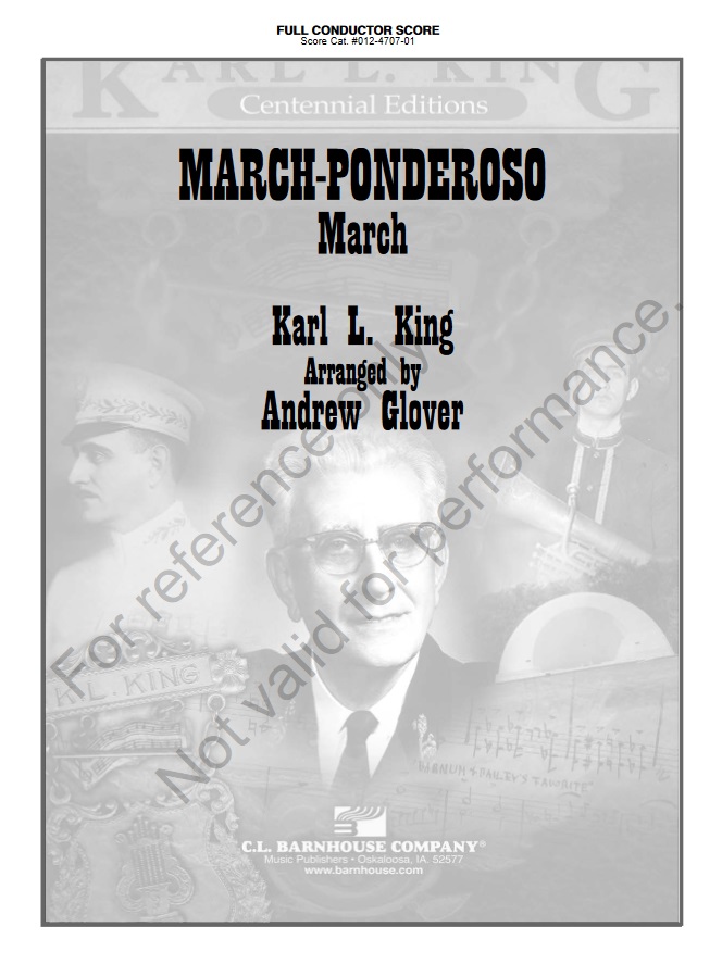 March Ponderoso - cliquer ici