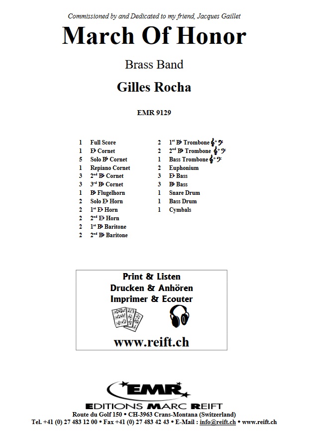 March Of Honor - cliquer ici