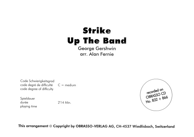 Strike Up the Band - cliquer ici