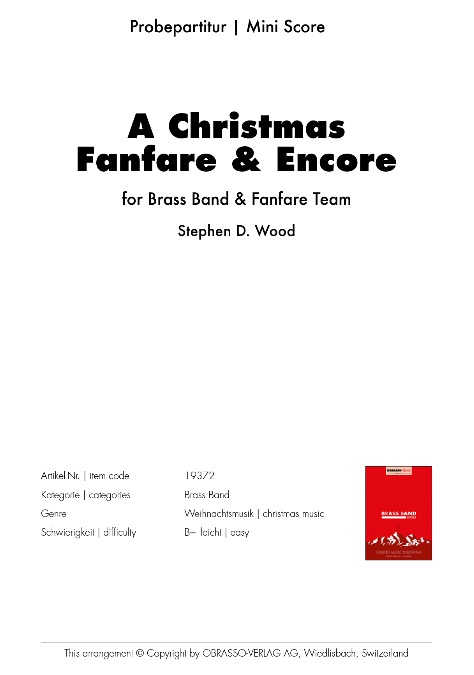 A Christmas Fanfare and Encore - cliquer ici