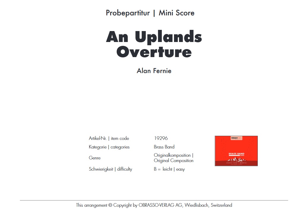 An Uplands Overture - cliquer ici