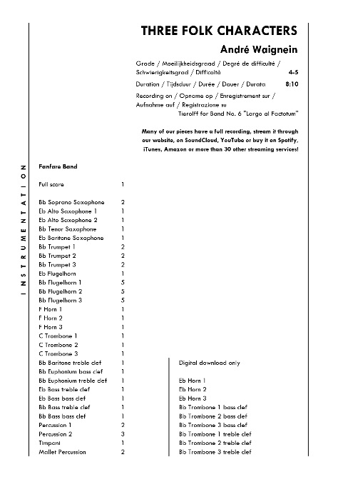 3 Folk Characters (Three) - cliquer ici