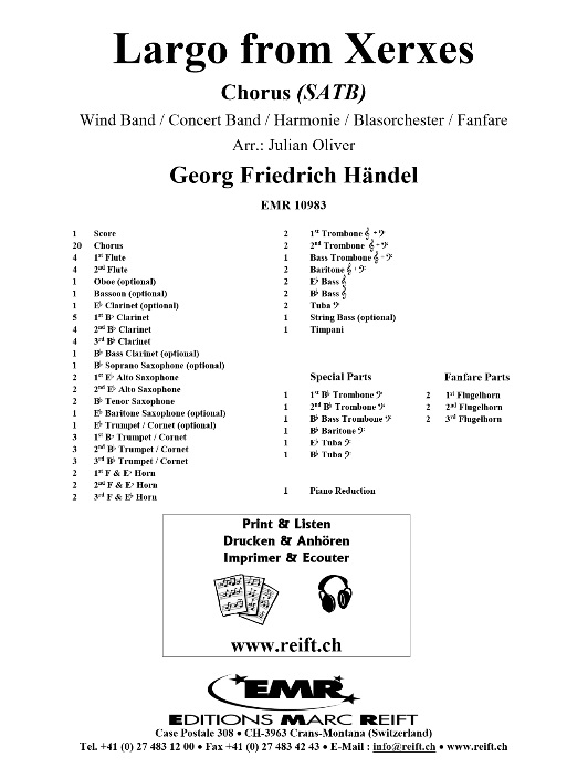 Largo from Xerxes - cliquer ici