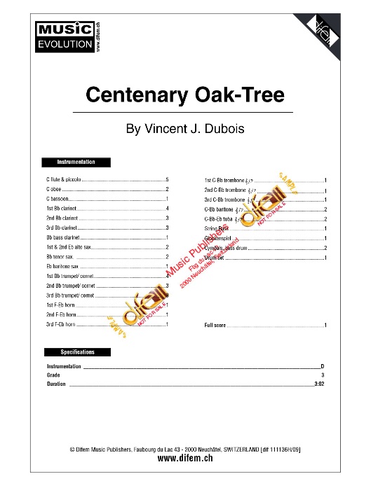 Centenary Oak-Tree - cliquer ici