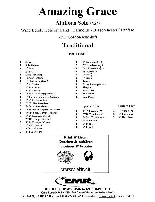 Amazing Grace - cliquer ici