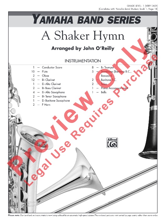 A Shaker Hymn - cliquer ici