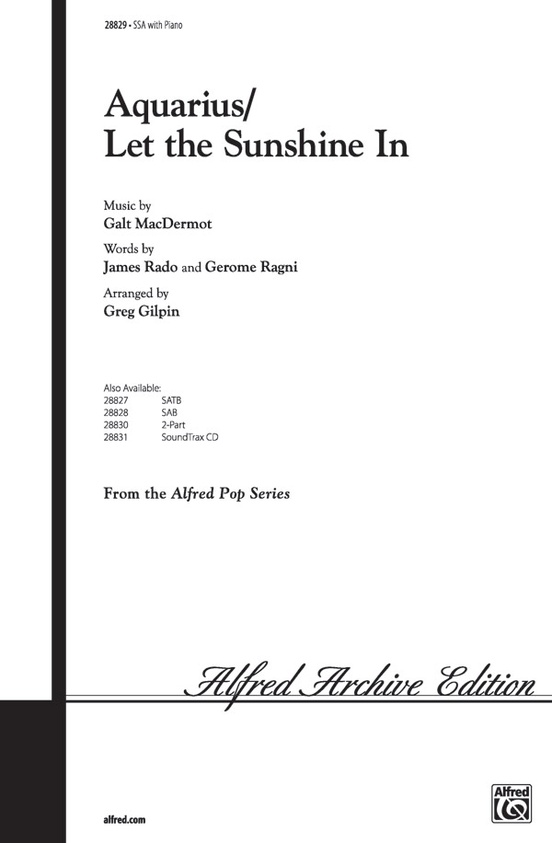 Aquarius / Let the Sunshine In - cliquer ici