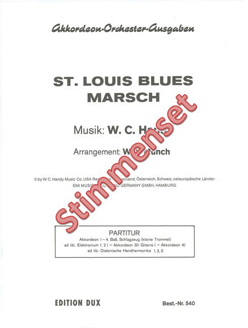 St. Louis Blues Marsch - cliquer ici