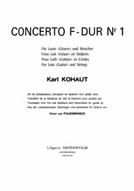 Concerto F-Dur - #1 (Partijen) - cliquer ici