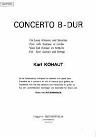 Concerto B-Dur (Partijen) - cliquer ici
