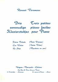 3 Eenvoudige klavierstukjes - cliquer ici 3 Eenvoudige klavierstukjes - cliquer ici
