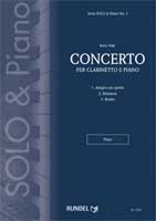 Concerto per Clarinetto e Piano - cliquer ici Concerto per Clarinetto e Piano - cliquer ici