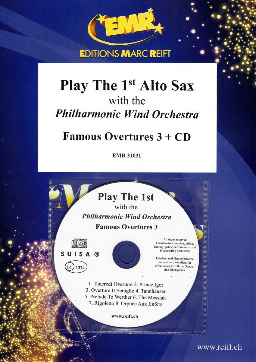 Play The 1st Alto Sax: Classics With Swing - cliquer ici