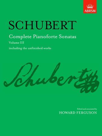 Complete Pianoforte Sonatas, Vol.3: including the unfinished works - cliquer ici