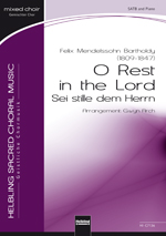 O Rest in the Lord (Sei stille dem Herrn) - cliquer ici