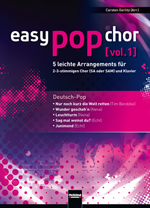 easy pop chor #1 (Deutsch-Pop, 5 leichte Arrangements) - cliquer ici