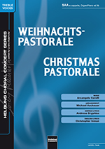Weihnachts-Pastorale SAA - cliquer ici Weihnachts-Pastorale SAA - cliquer ici