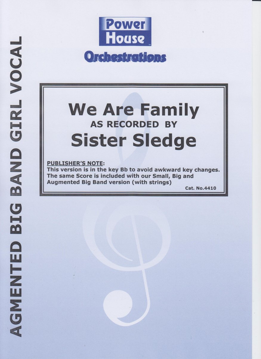 We Are Family (key Bb) - cliquer ici