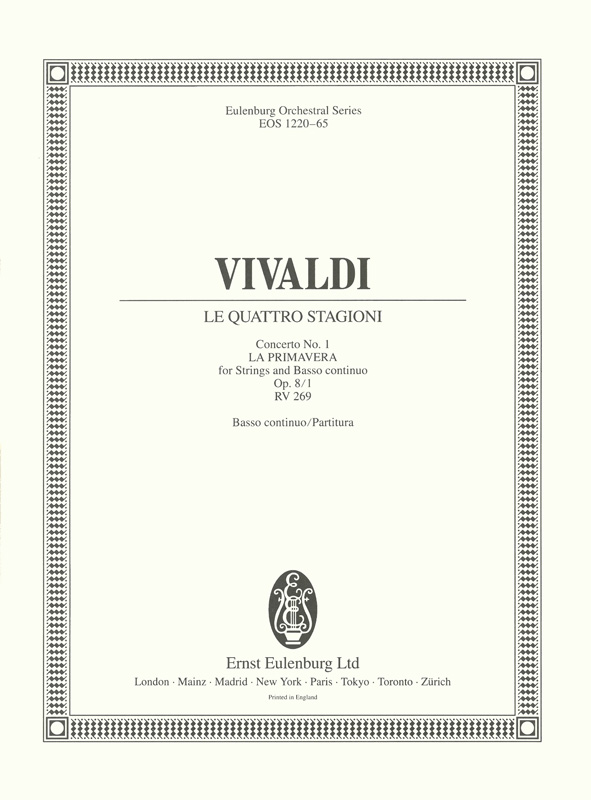 Le quattro stagioni (Die vier Jahreszeiten) - Der Frhling - cliquer ici