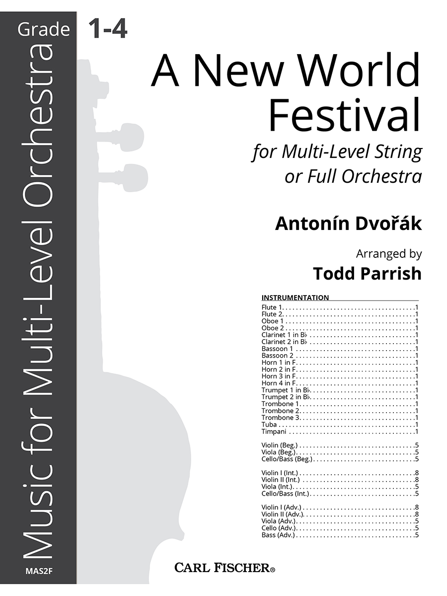 A New World Festival (Multi-Level String or Full Orchestra) - cliquer ici