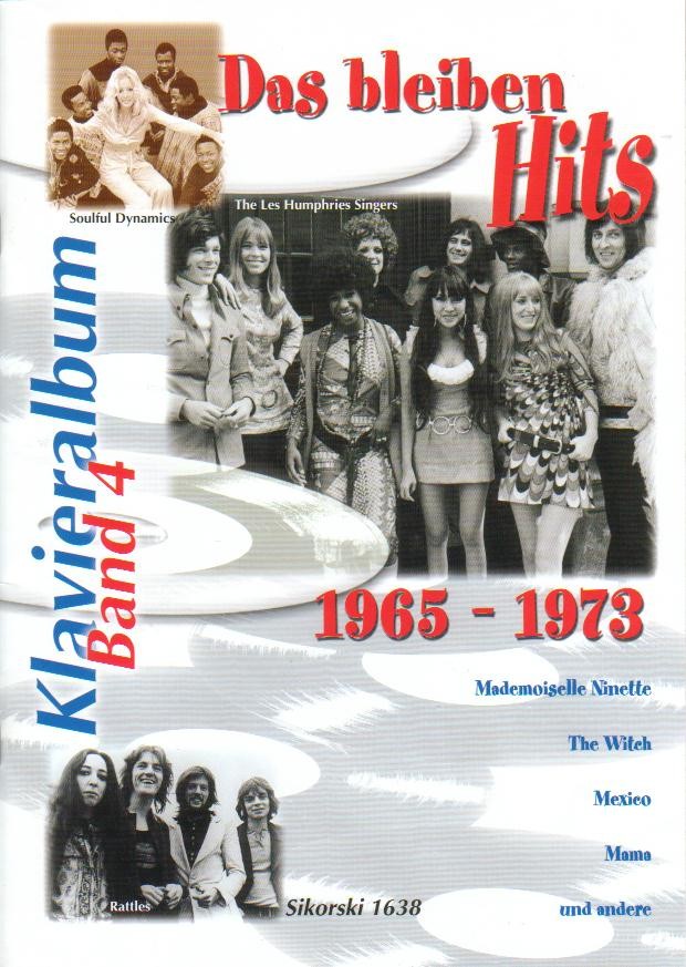 Klavieralbum 4: Das bleiben Hits 1965-73 - cliquer ici