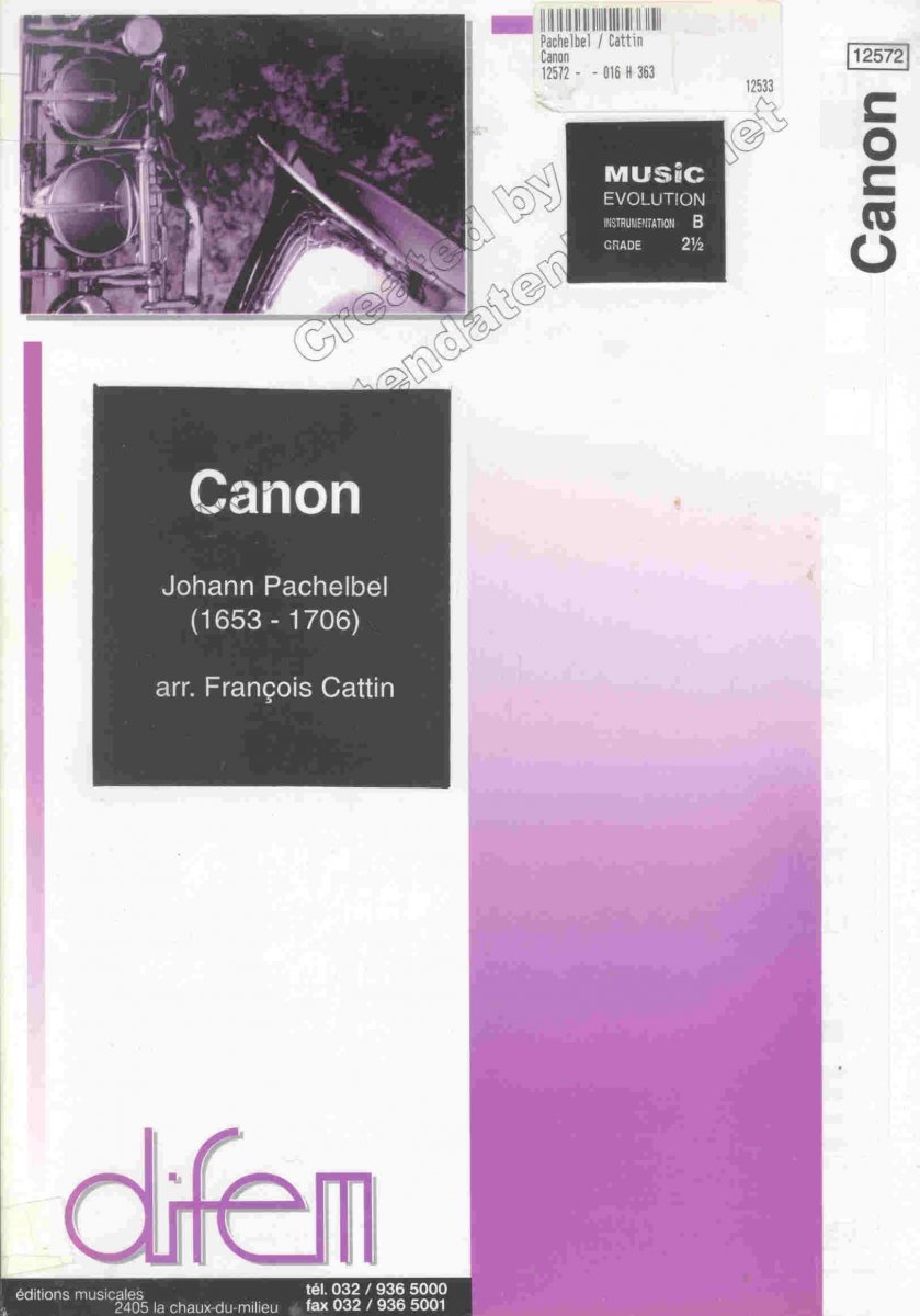 Canon - cliquer ici