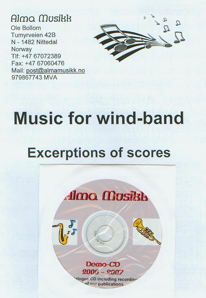 Alma 2006-2007: Music for Wind-Band - cliquer ici